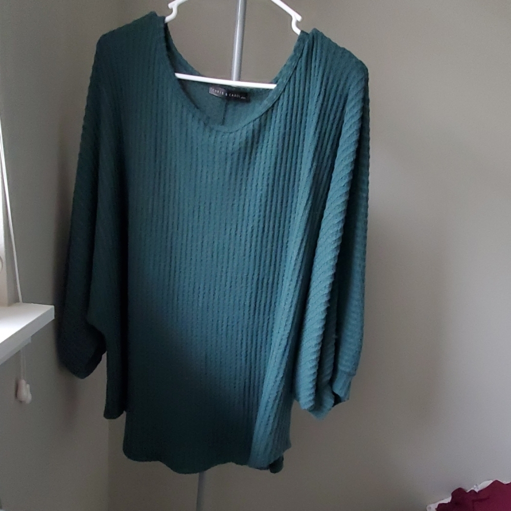 Green shirt